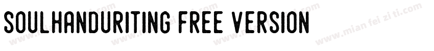 soulhanduriting free version字体转换